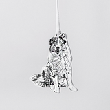 CUSTOM DOG PHOTO ORNAMENT
