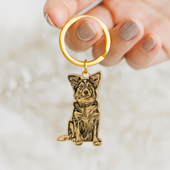 DOG KEYCHAIN