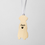 CUSTOM DOG PHOTO ORNAMENT