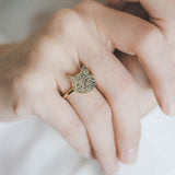 CUSTOM CAT PHOTO RING
