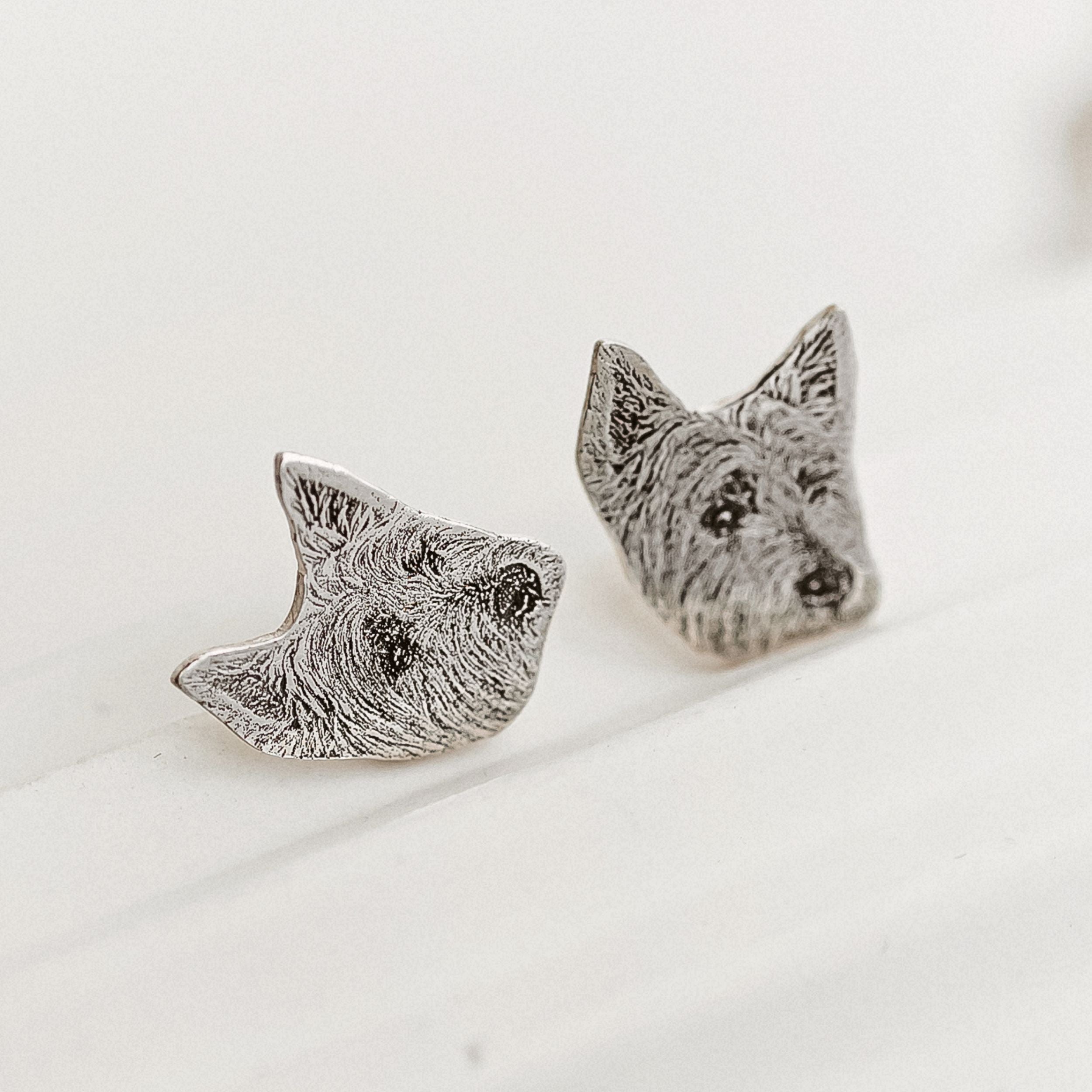 CUSTOM DOG PHOTO EARRINGS